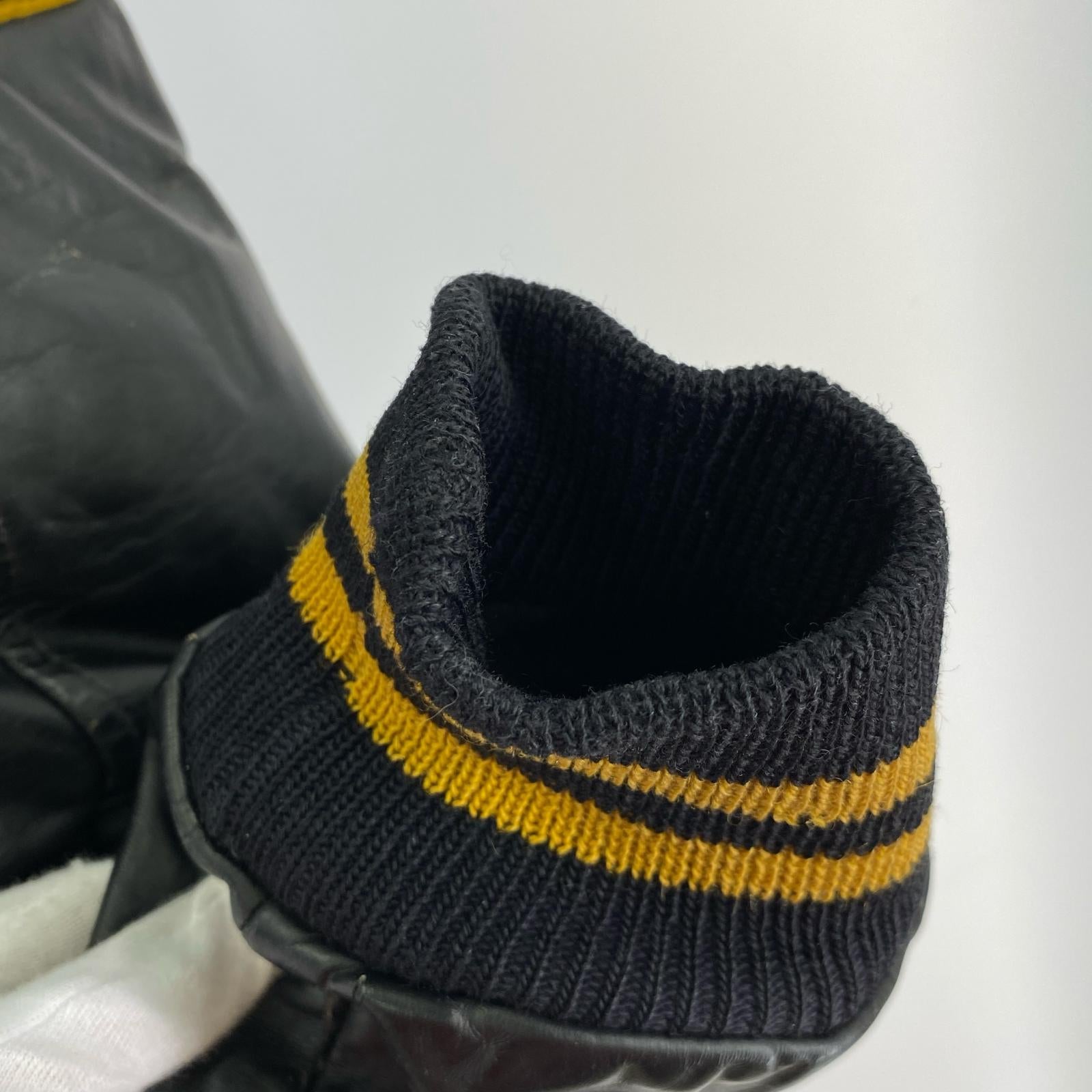 ジャケット BUTWIN スタジャン 80s 黒×黒 40 ブラック