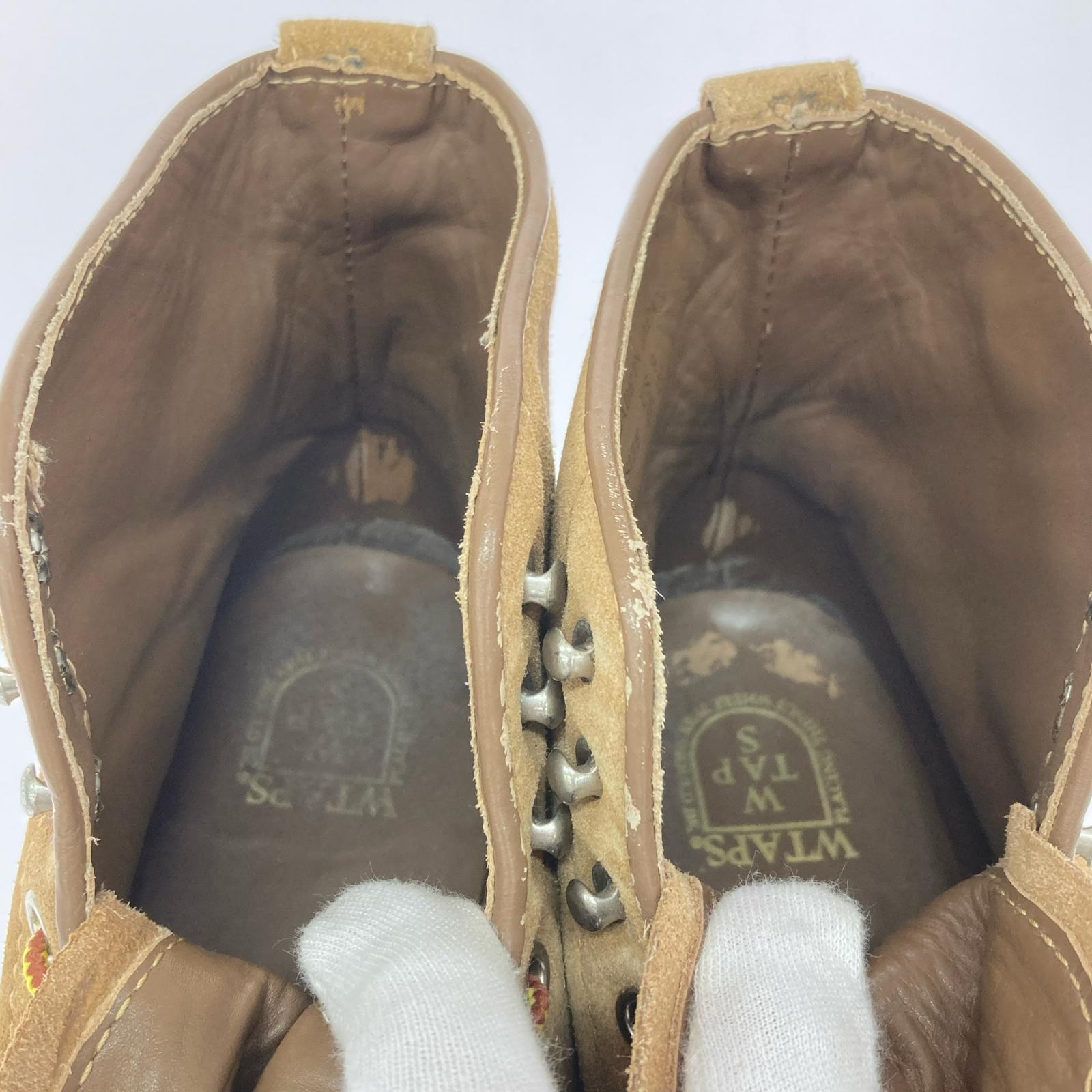 ブーツ 13AW PLAINTOE BOOTS 27cm (US9 UK8 1/2 EU44) ブラウン