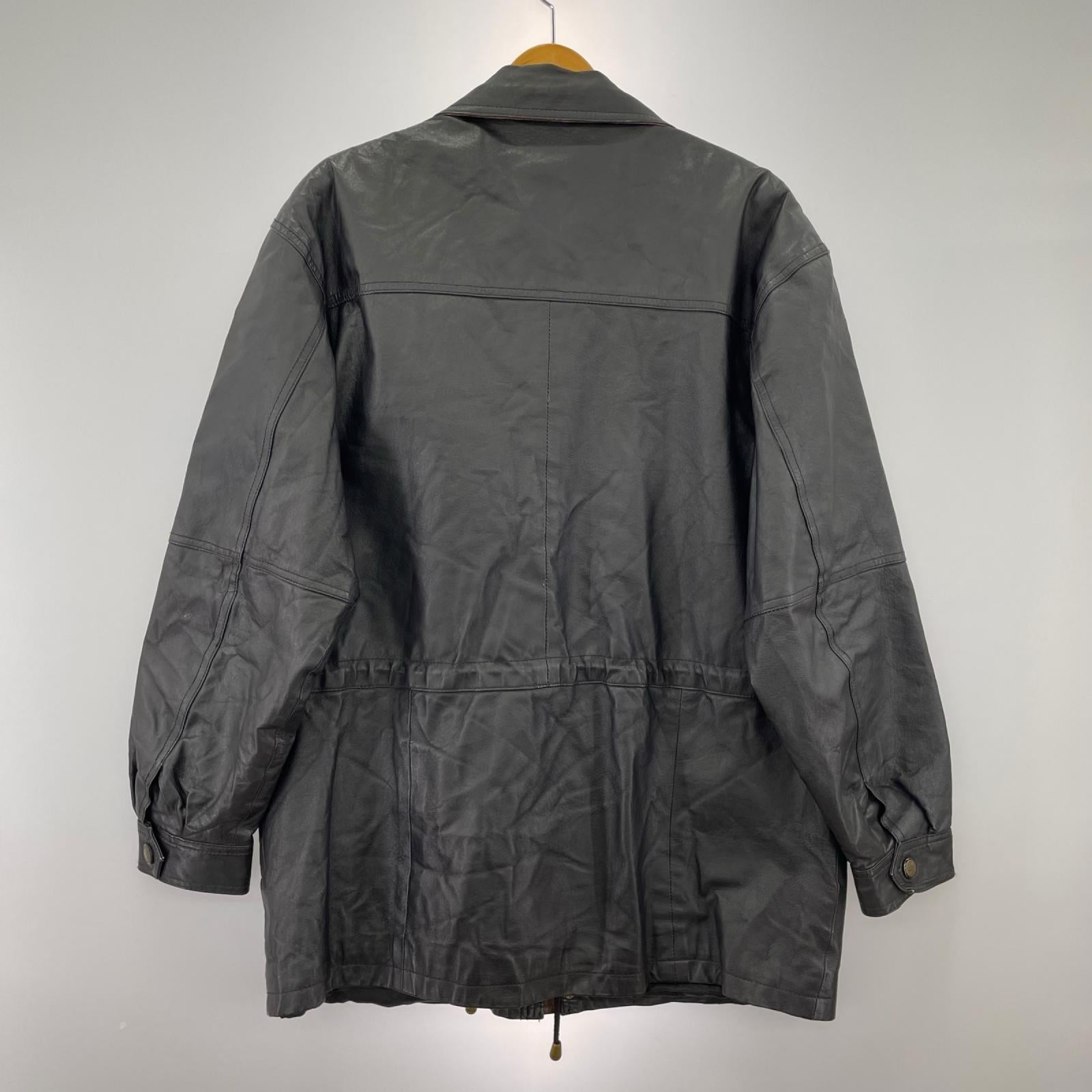 レザージャケット ECHTES LEDER ブラック (50) ブラック