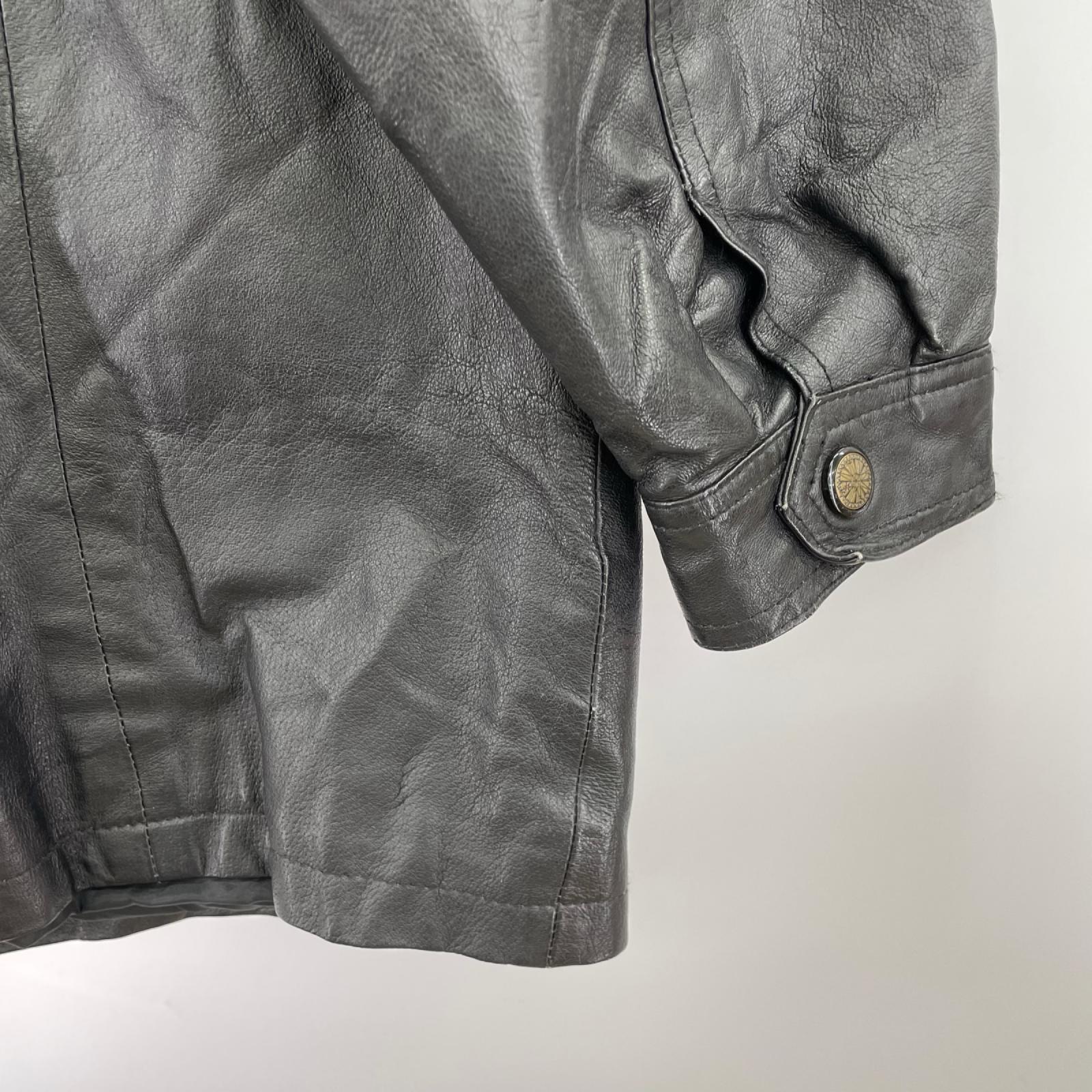 レザージャケット ECHTES LEDER ブラック (50) ブラック