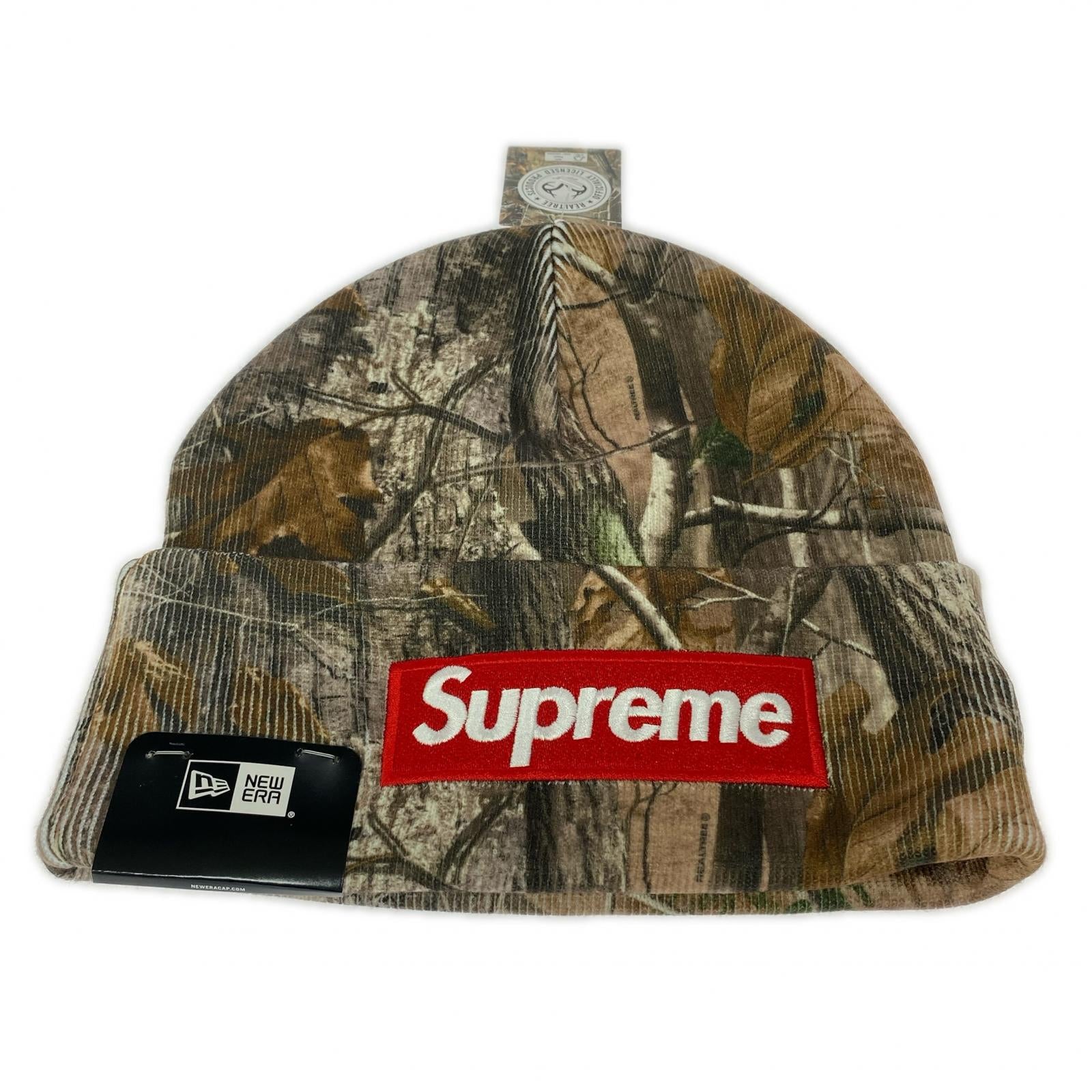 ニットキャップ ×New Era 25FW Box Logo Beanie AP Camo