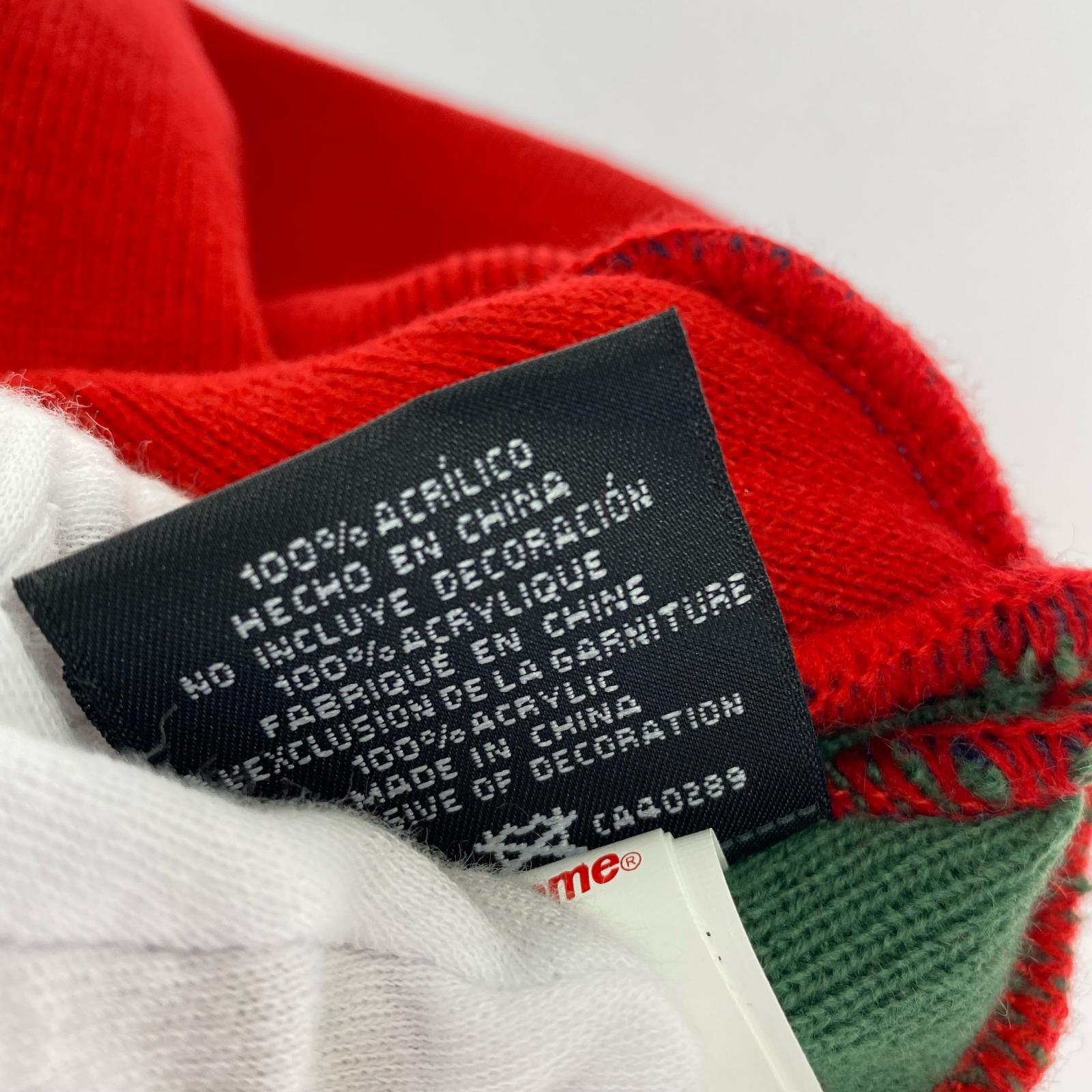 ニットキャップ ×New Era 24FW Box Logo Beanie Multi マルチカラー