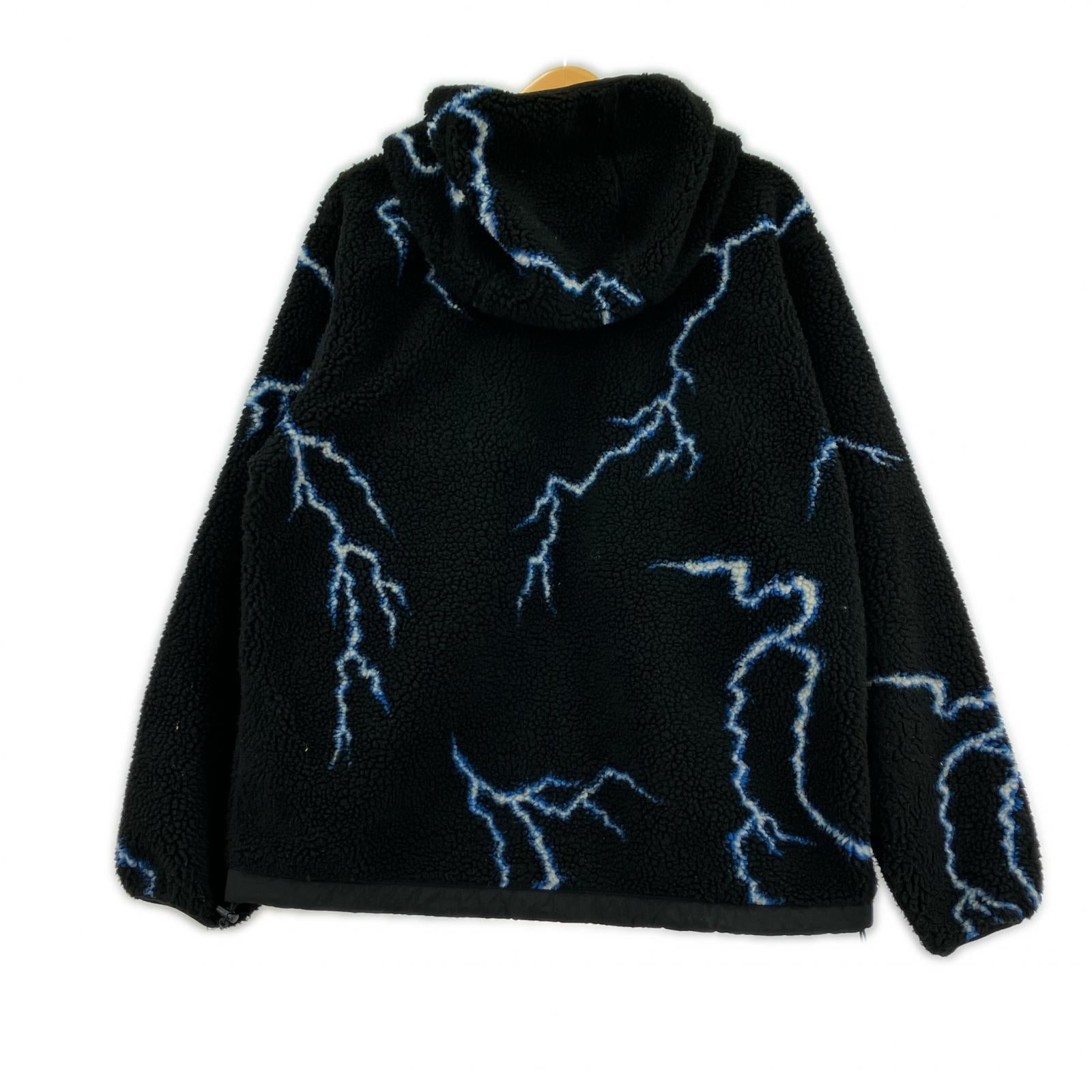 ジャケット CHALLENGER THUNDERBOLT BOA HOODIE (M) M ブラック