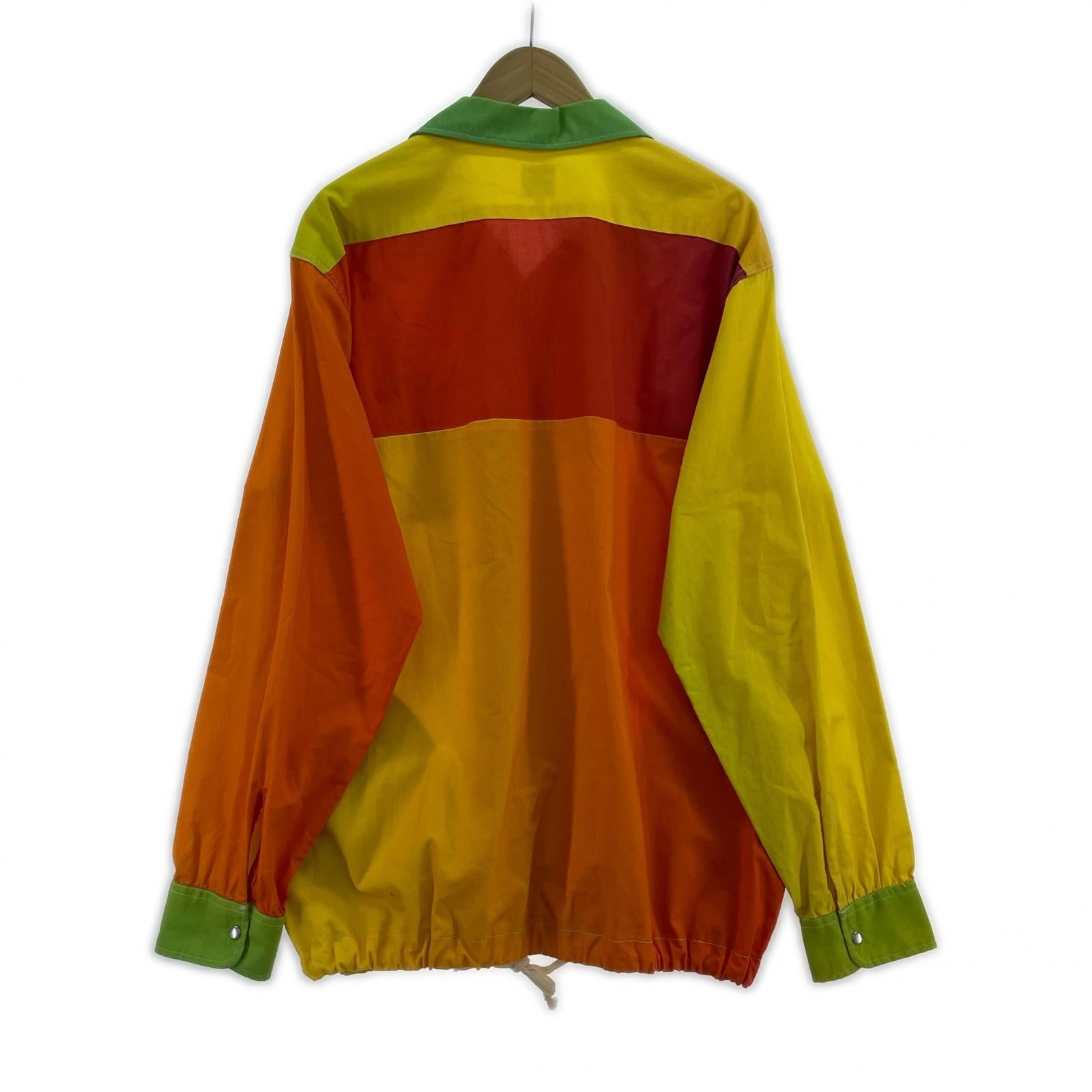 長袖シャツ COACH SHIRT BIG RAINBOW (M) M マルチカラー