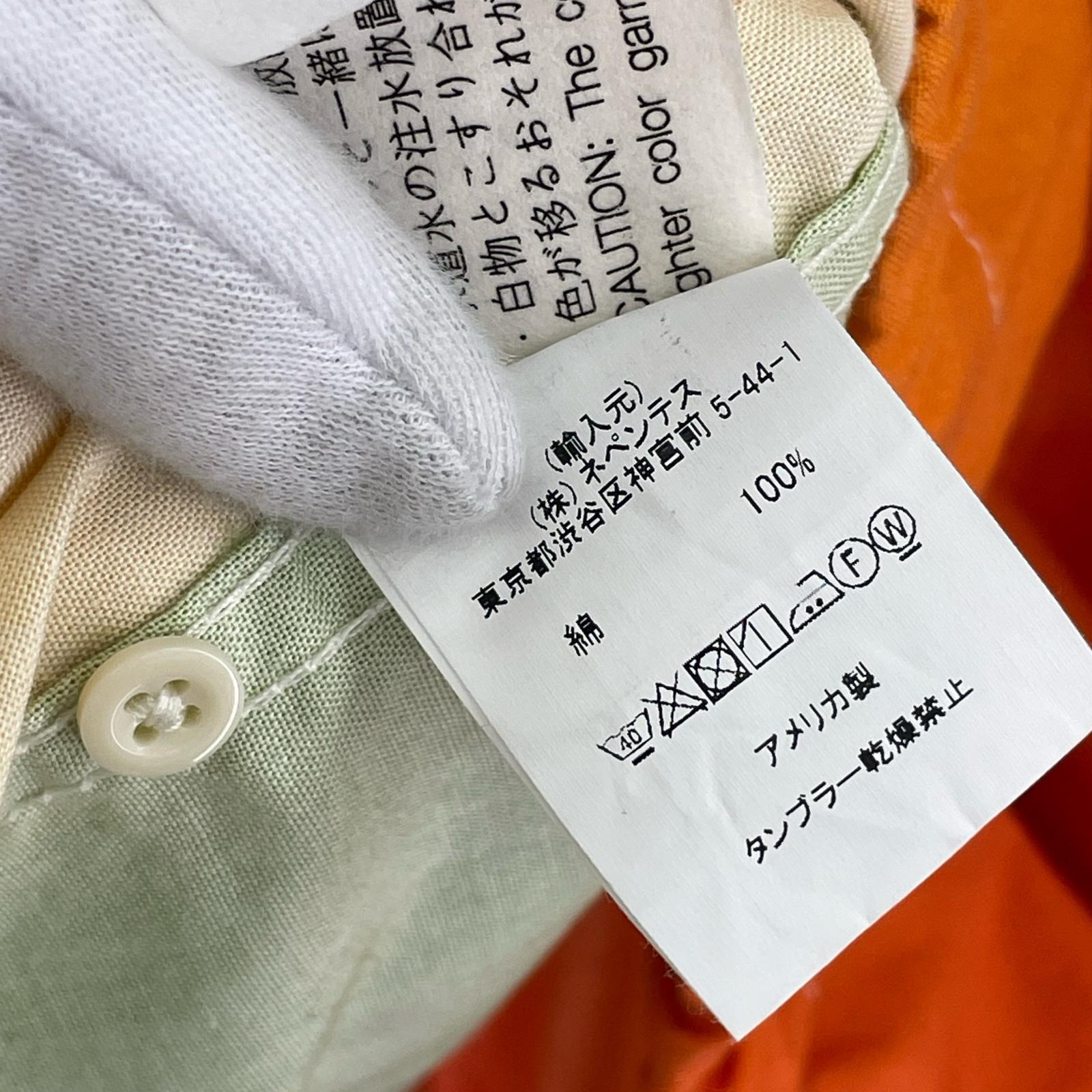 長袖シャツ COACH SHIRT BIG RAINBOW (M) M マルチカラー