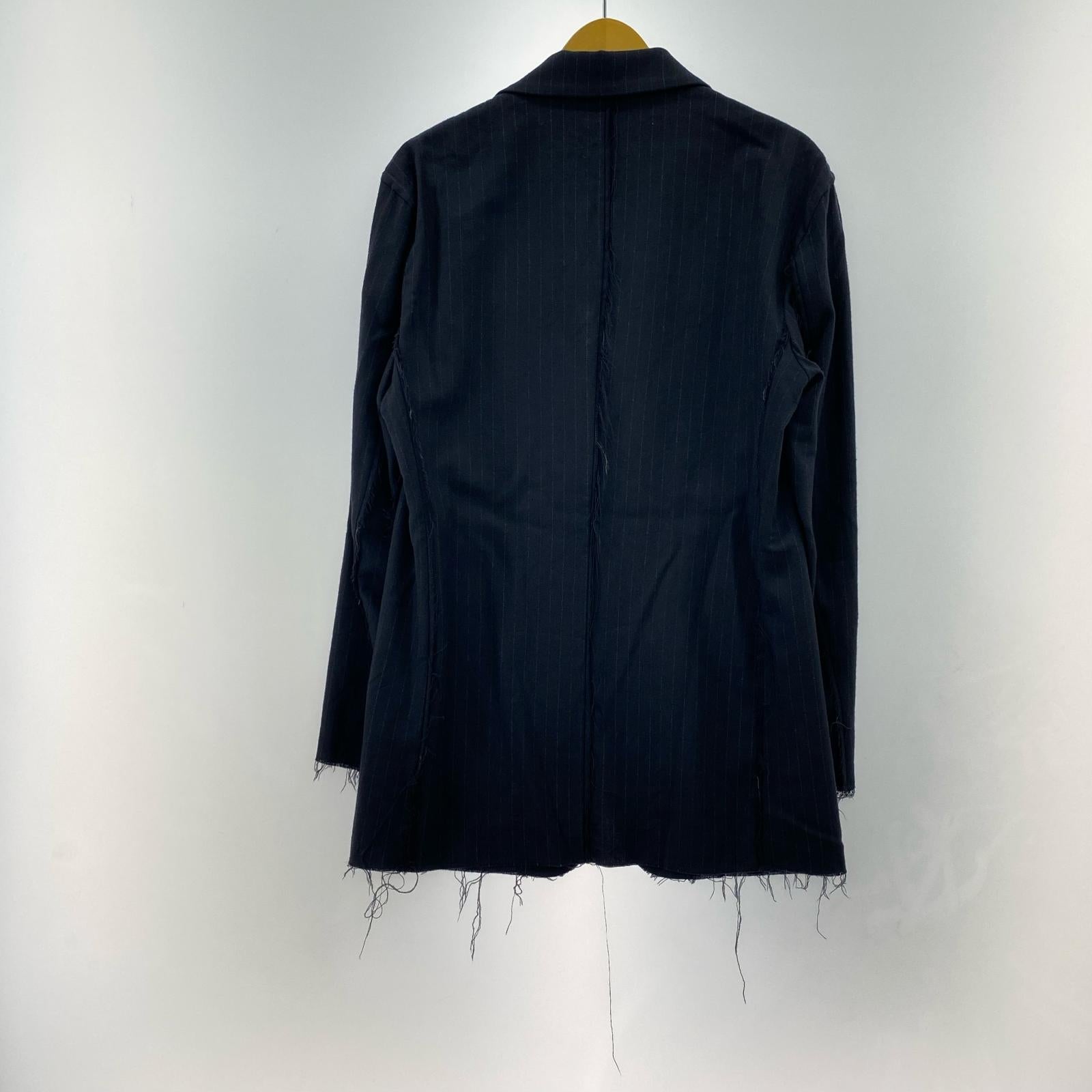 ジャケット FLANNEL STRIPE BROKEN JACKET/0/ネイビー/A00179J 0 ネイビー