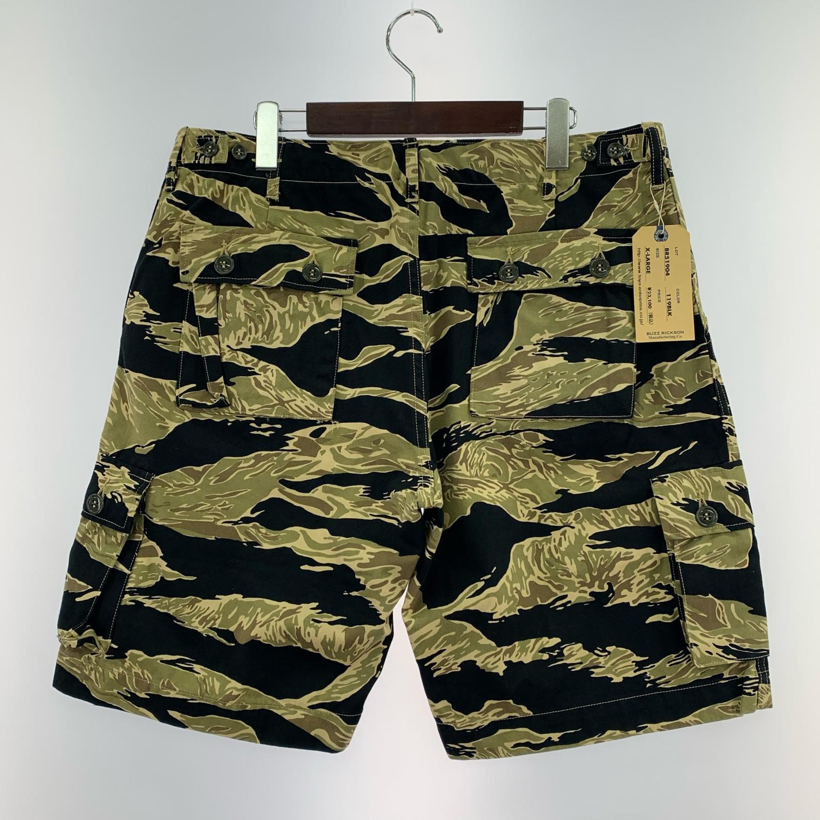ショートパンツ GOLD TIGER PATTERNS SHORTS/XL/BLK