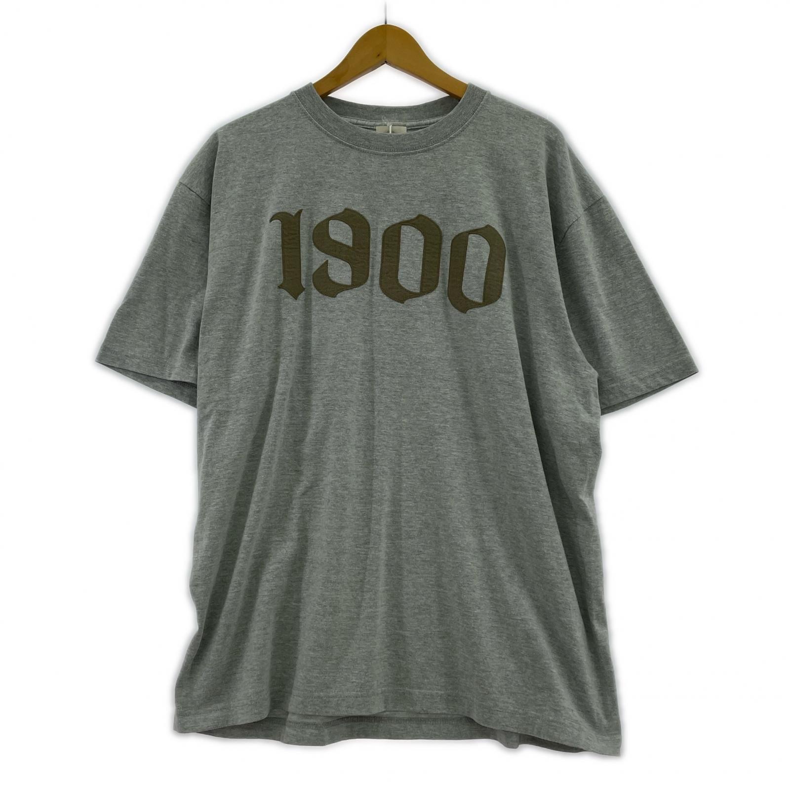 半袖Tシャツ 1900 Tee ワッペン グレー (3) 3 グレー