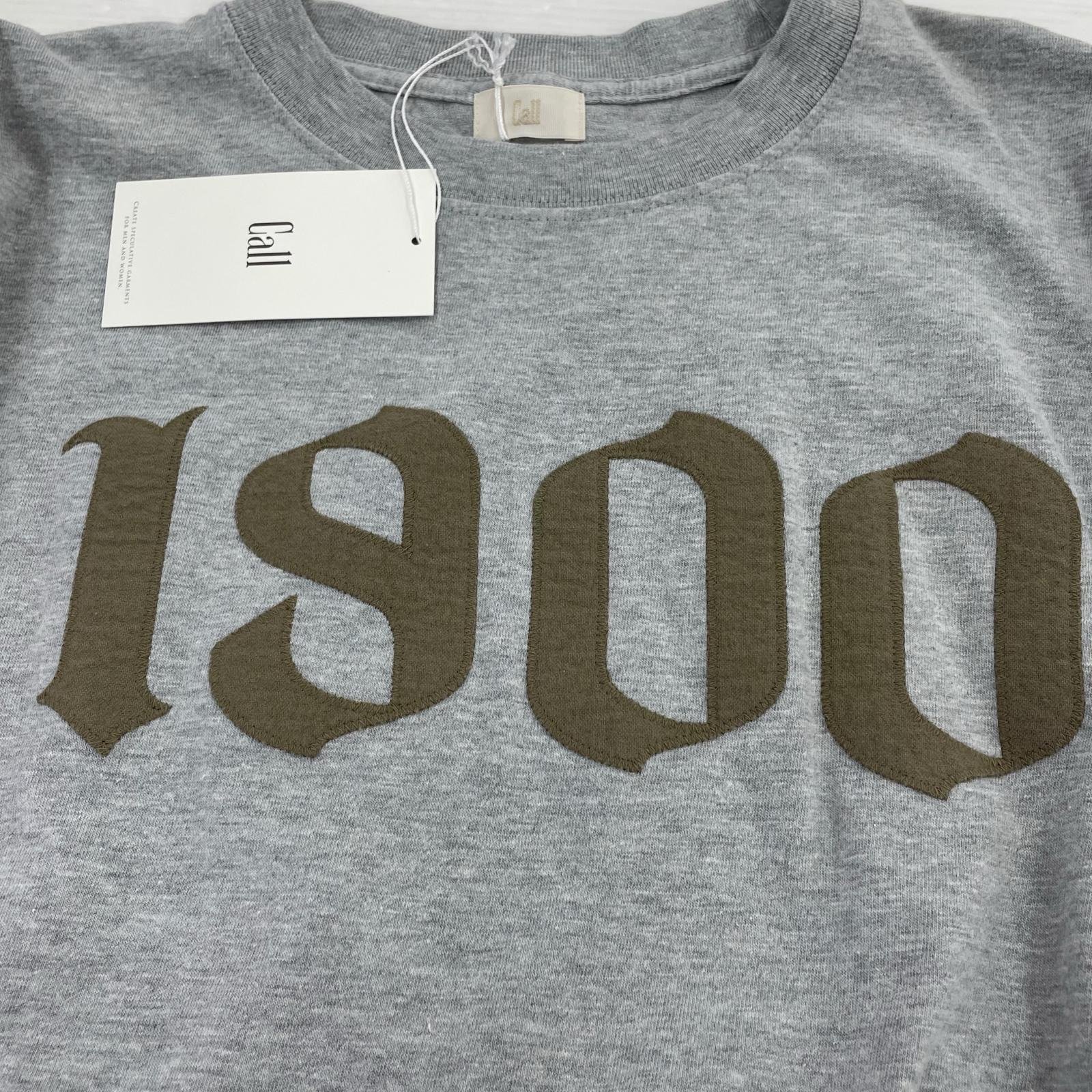 半袖Tシャツ 1900 Tee ワッペン グレー (3) 3 グレー