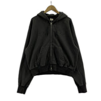 パーカー GARMENT DYED SWEAT HOODIE (2) 2 グレー