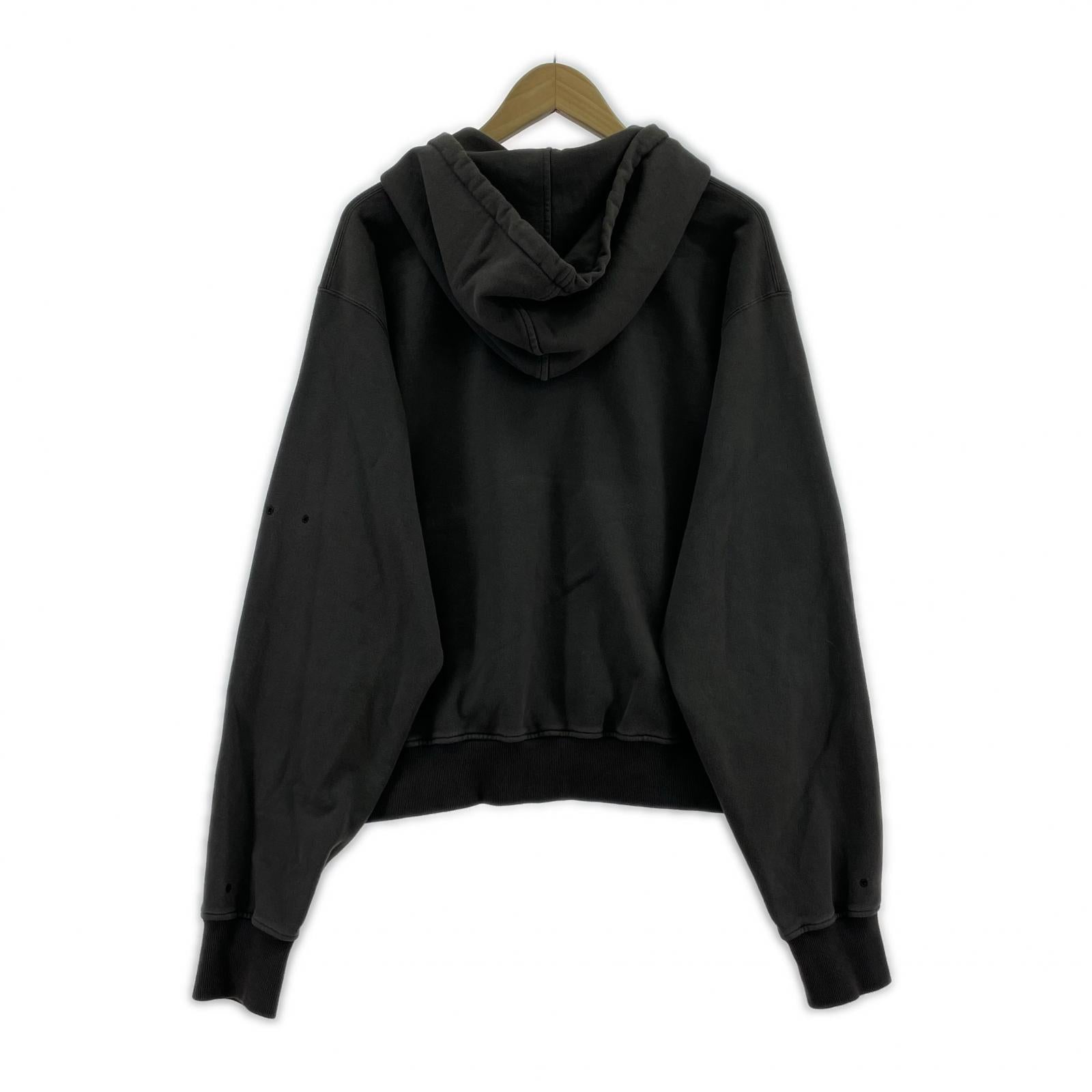 パーカー GARMENT DYED SWEAT HOODIE (2) 2 グレー