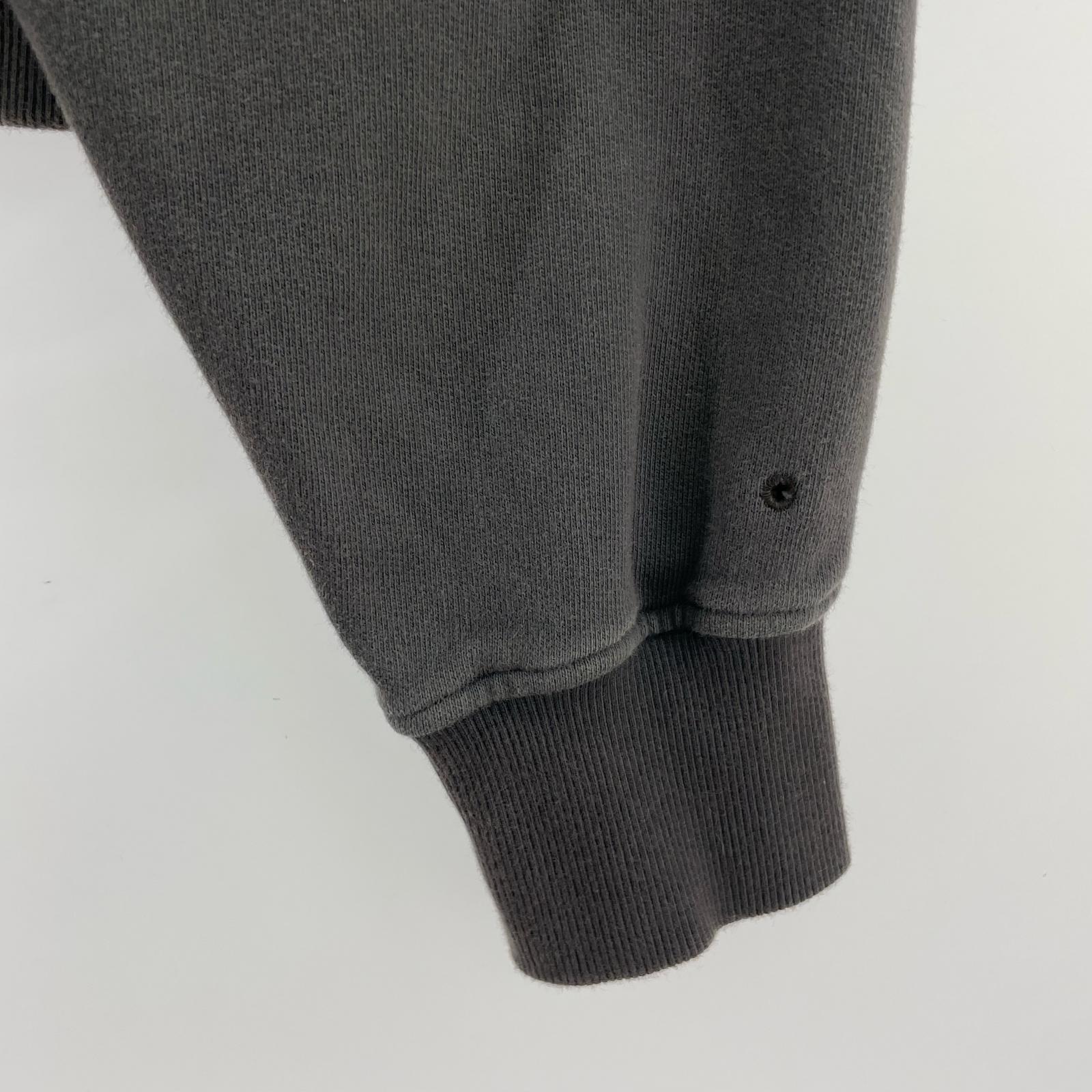 パーカー GARMENT DYED SWEAT HOODIE (2) 2 グレー