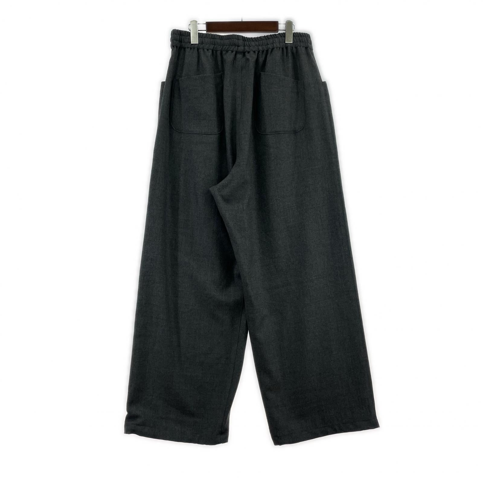 パンツ WIDE WOOLTROUSERS (3) 3 グレー