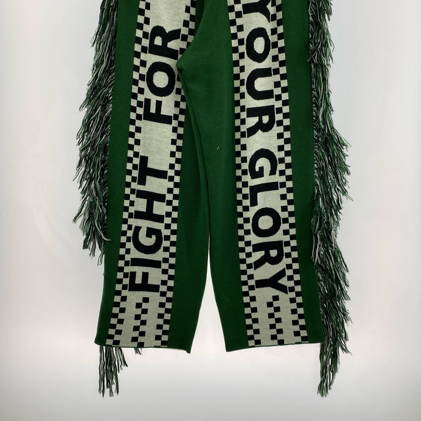 パンツ FOOTBALL SCARF KNIT PANTS/L/グリーン/GLORY-PT-U03 L グレー