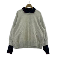 スウェット COGNOMEN UNIFORM LAYERED SWEAT SHIRT UN-SW-U01 グレー (M) M グレー