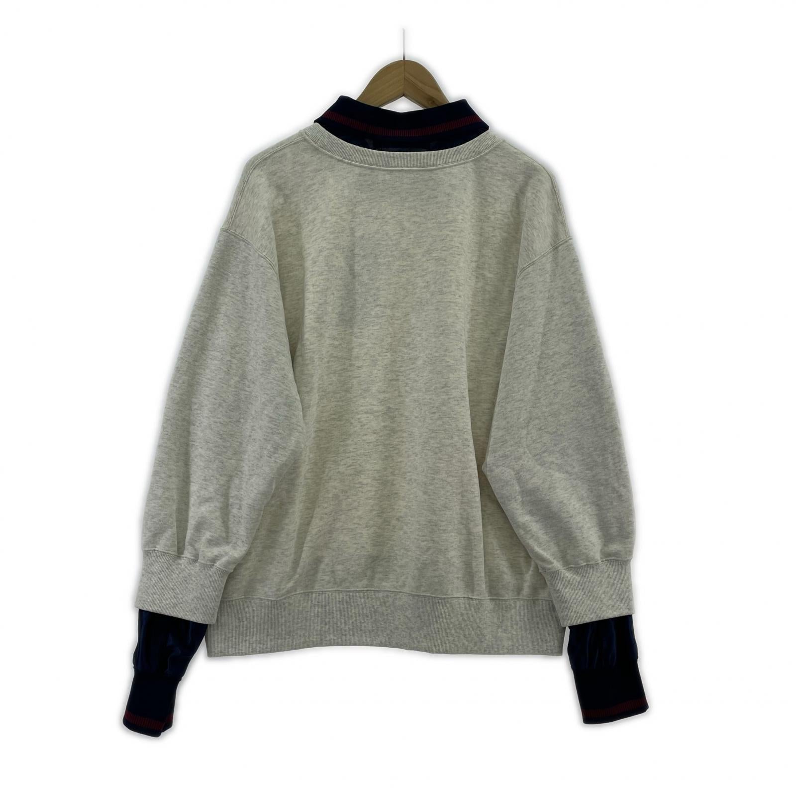 スウェット COGNOMEN UNIFORM LAYERED SWEAT SHIRT UN-SW-U01 グレー (M) M グレー