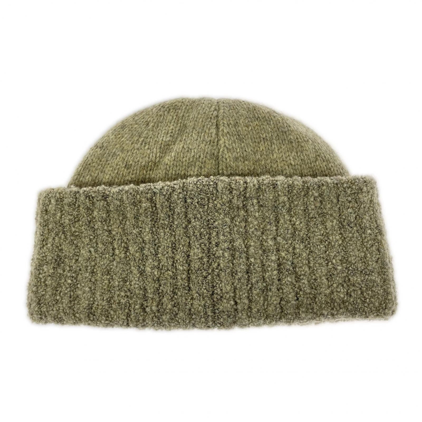 キャップ Wool Knit Cap/F/2503-025 ベージュ