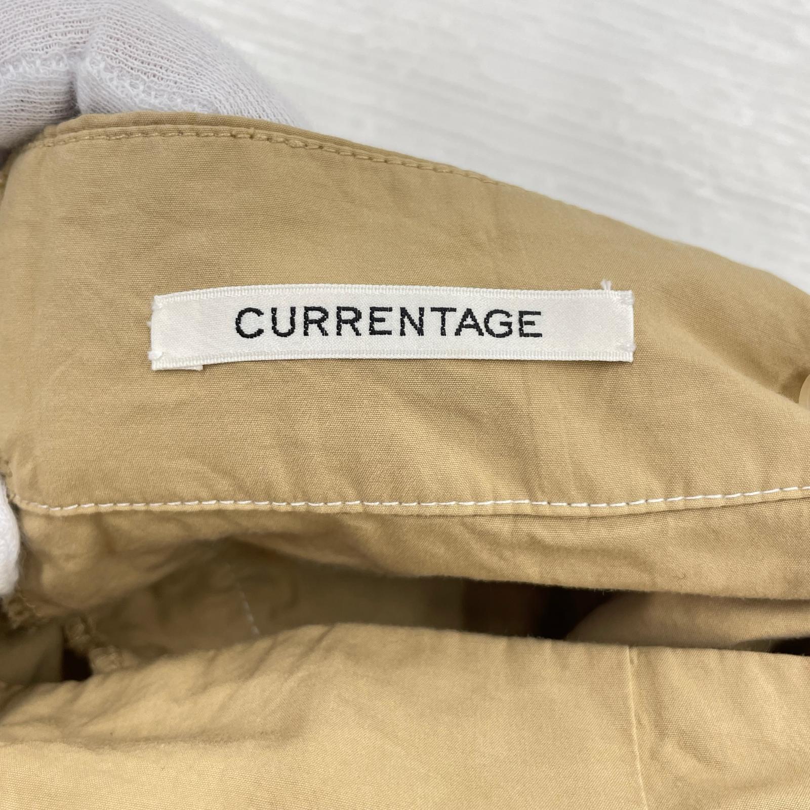 パンツ CURRENTAGE ラップイージーパンツ 3 ベージュ