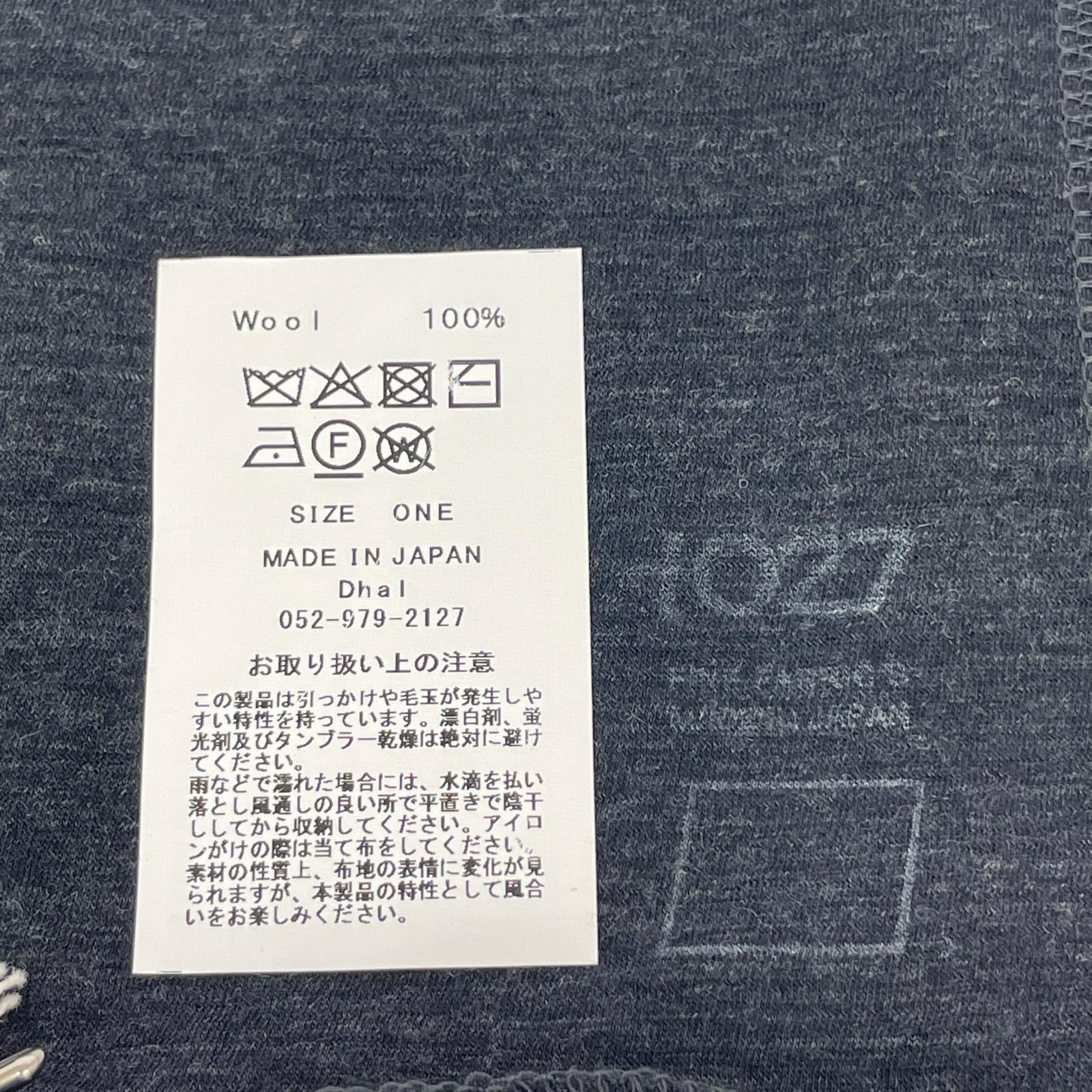その他アクセサリー Dhal SUPER 120'S TOP WOOL JERSEY UTILITY SCARF