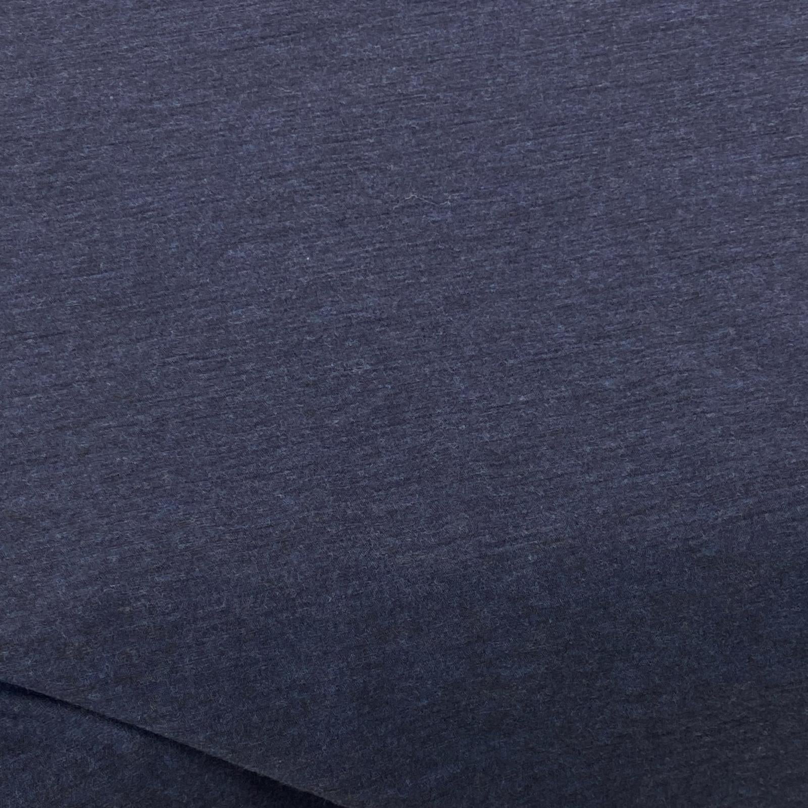 その他アクセサリー Super 120's TOP Wool Jersey Utility Scarf ネイビー
