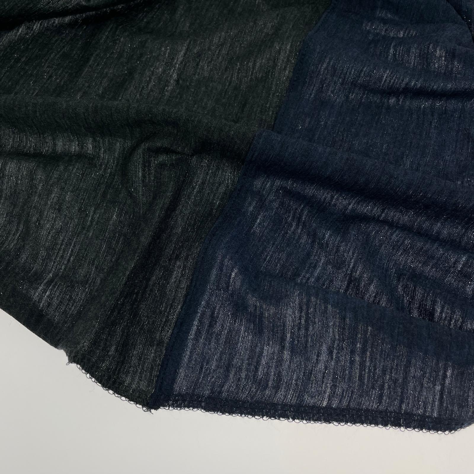 その他アクセサリー Super 120's TOP Wool Jersey/チャコール ネイビー/DSUE685