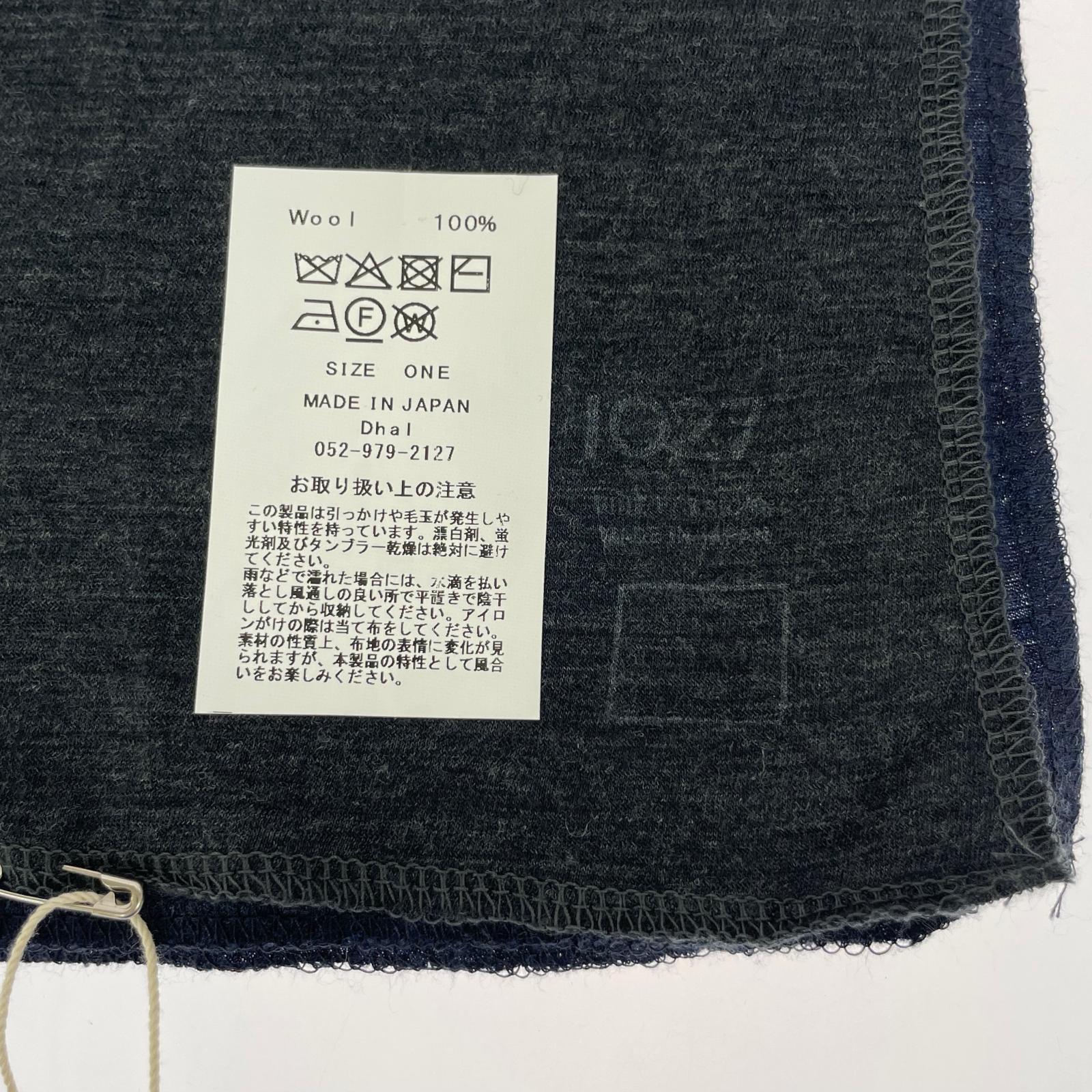 その他アクセサリー Dhal SUPER 120'S TOP WOOL JERSEY UTILITY SCARF