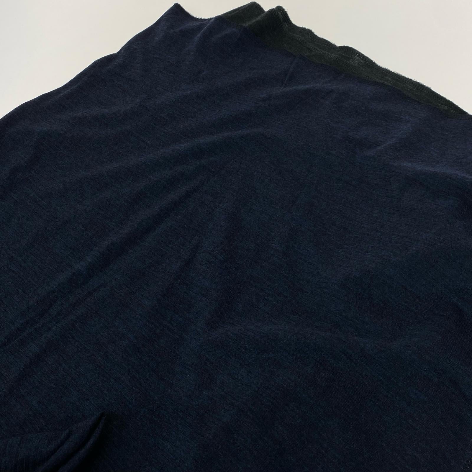 その他アクセサリー Super 120's TOP Wool Jersey Utility Scarf