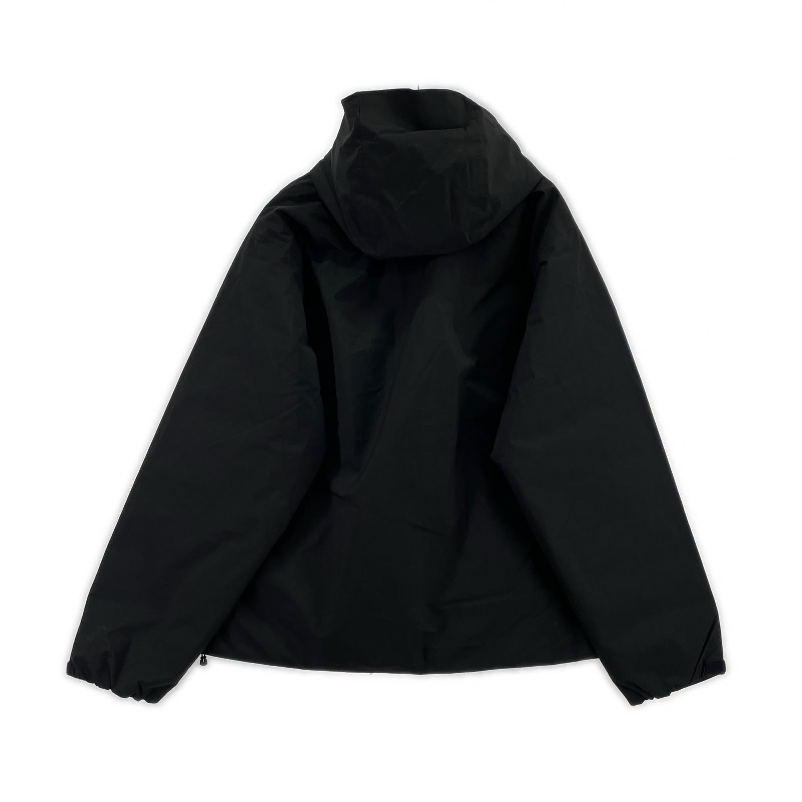 ジャケット D005 3LYR Down Hoodie 黒 (XL) ブラック