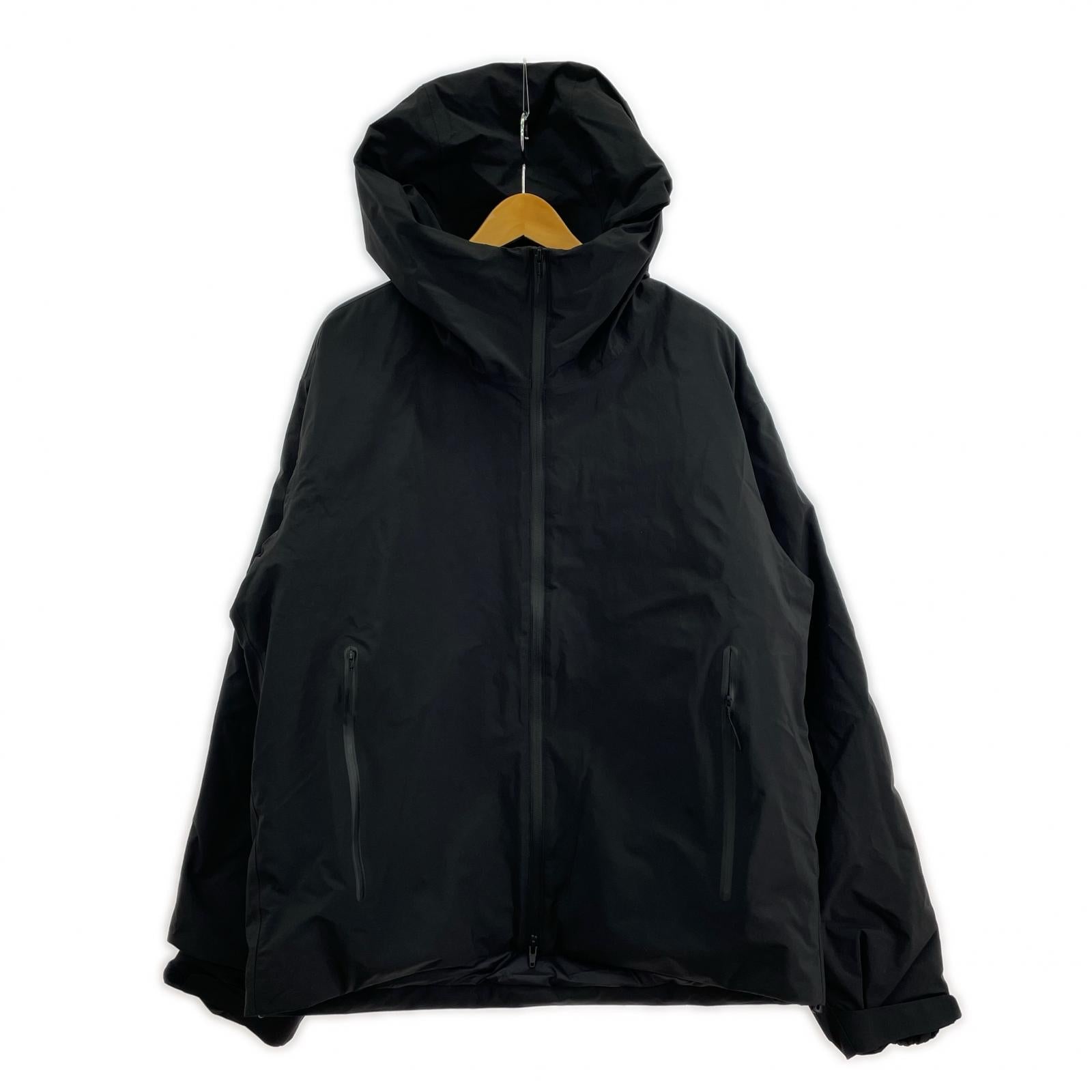 ジャケット 3lyr down Hoodie/L/ブラック/D005 L ブラック