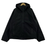 ダウンジャケット D005 3LYR Down Hoodie 黒 (L) L ブラック