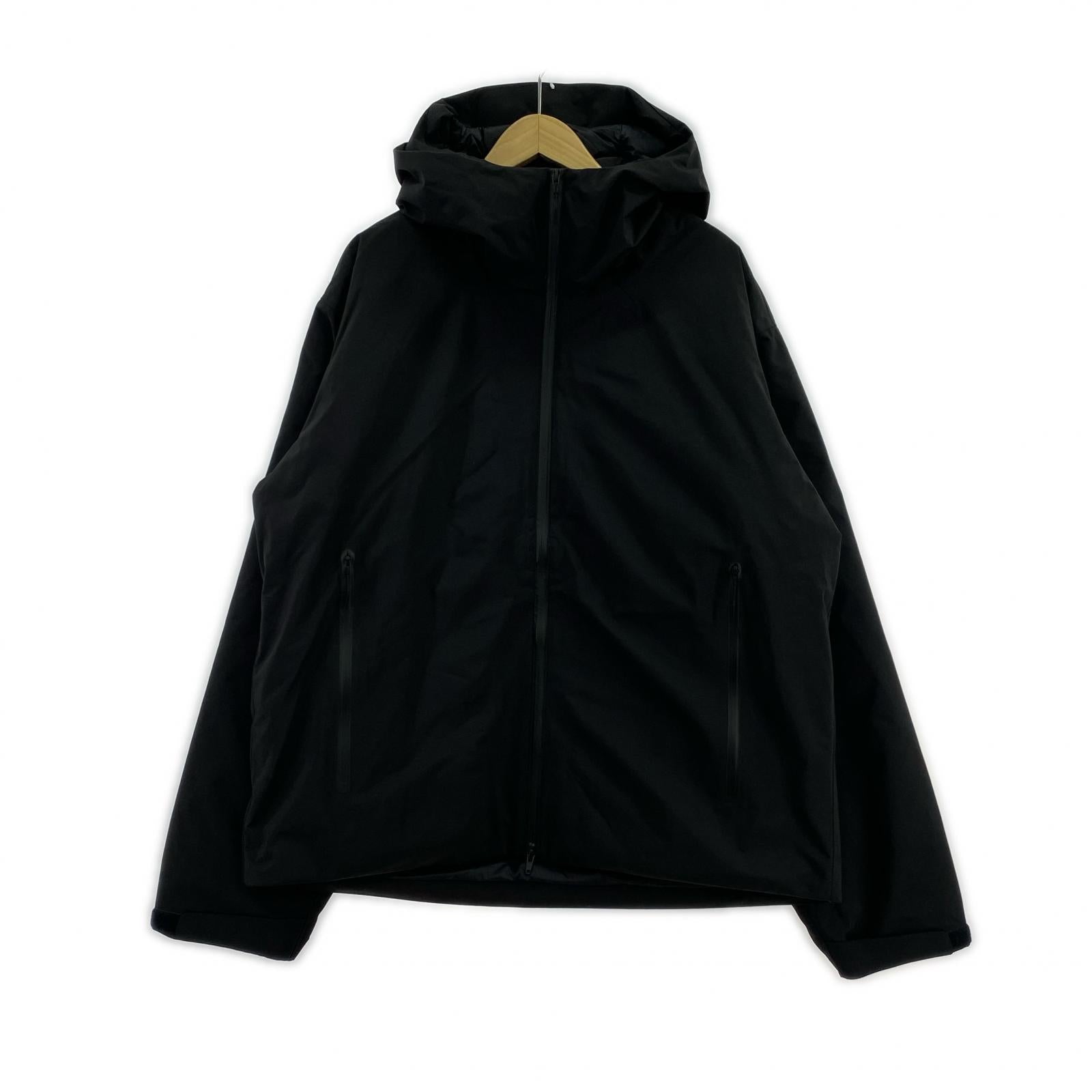 パーカー ES.1 3レイヤーダウンフーディ L ブラック
