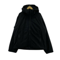 パーカー ES.1 3レイヤーダウンフーディ L ブラック