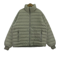 ダウンジャケット D008 Middle Down Jacket 白 (L) L ホワイト