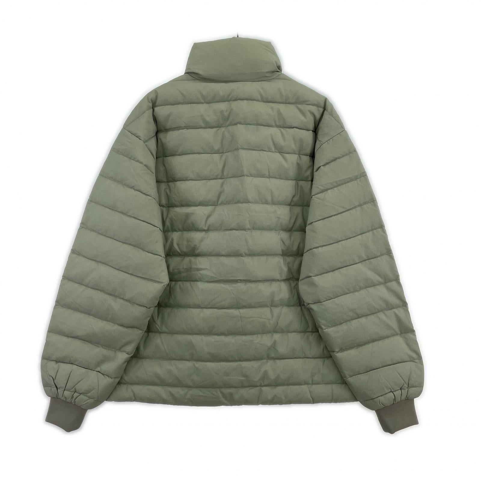 ダウンジャケット D008 Middle Down Jacket 白 (L) L ホワイト
