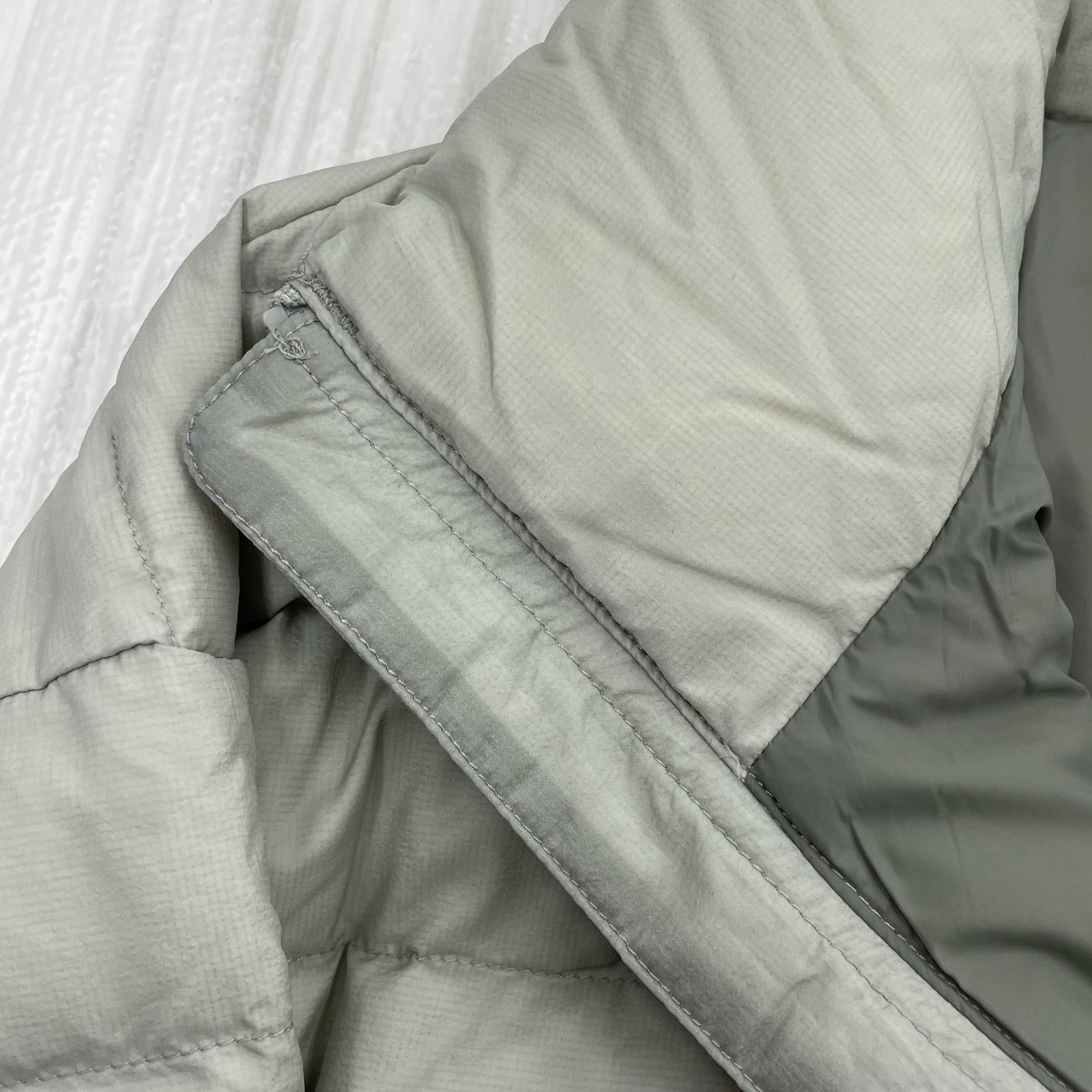 ダウンジャケット D008 Middle Down Jacket 白 (L) L ホワイト