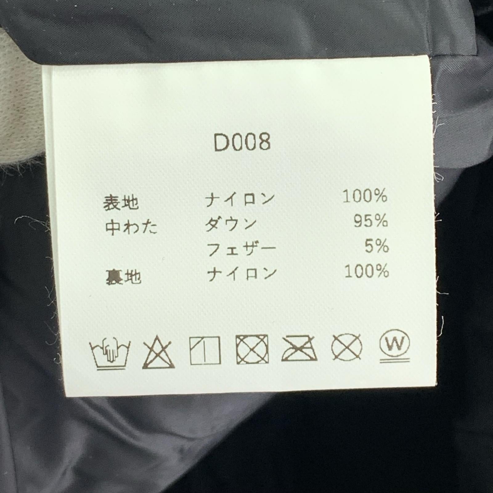 ジャケット ES.1 ミドルダウンジャケット L ブラック