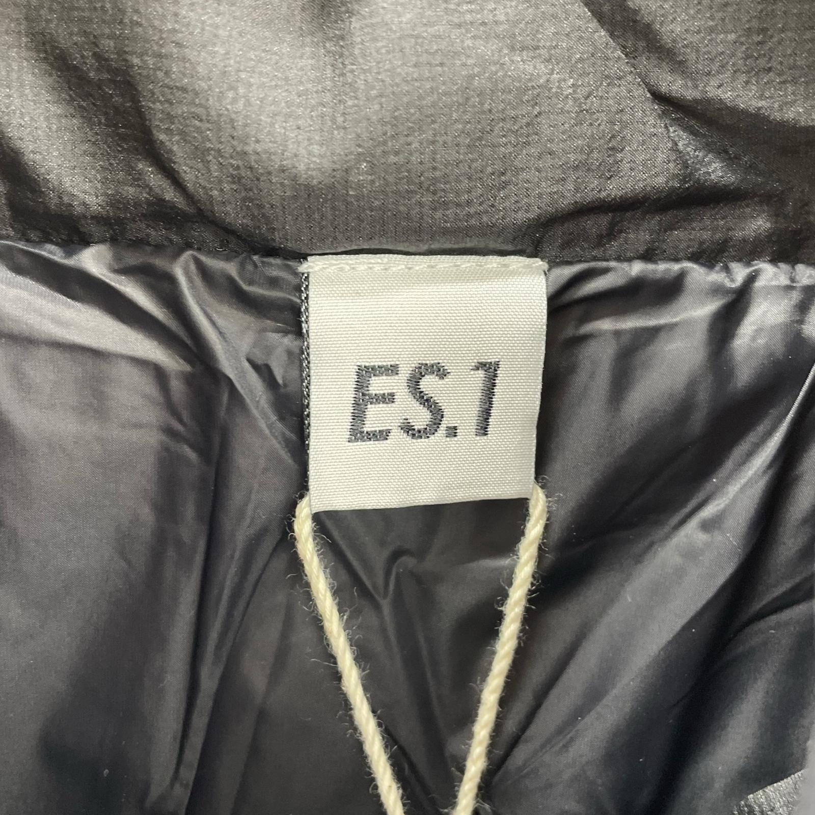 ダウンジャケット ES.1 Middle Down Jacket D008 エスアイ ミドルダウンジャケット 黒 (XL) タグ付き ブラック