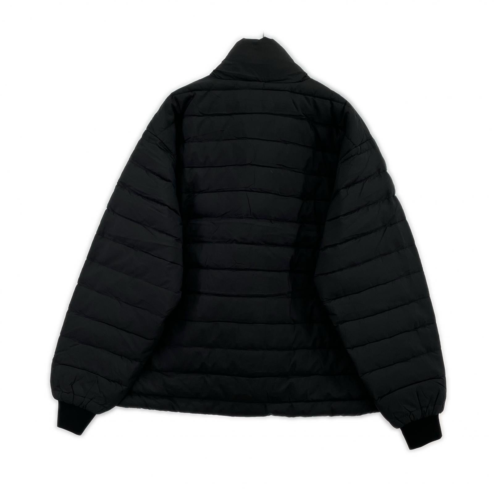 ダウンジャケット ES.1 Middle Down Jacket D008 エスアイ ミドルダウンジャケット 黒 (XL) タグ付き ブラック
