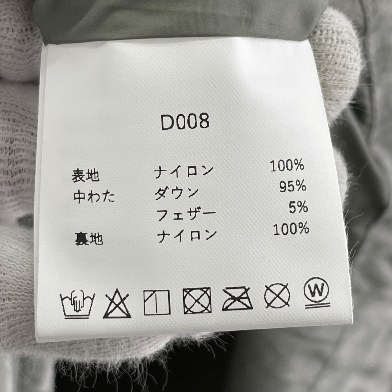 ジャケット Middle Down Jacket/L/グレー/D008 グレー