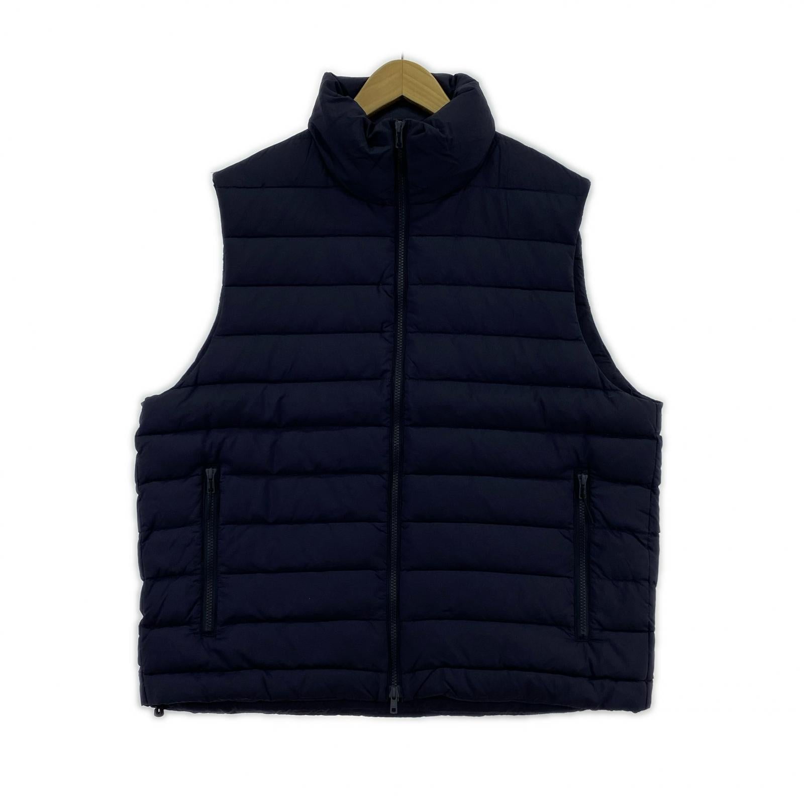 ダウンベスト ES.1 ミドルダウンベスト L ネイビー