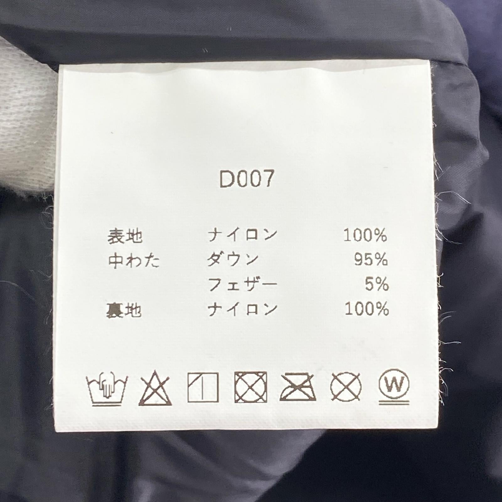 ダウンベスト ES.1 ミドルダウンベスト L ネイビー