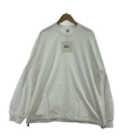 長袖Tシャツ T002 WHITE (XL) ホワイト