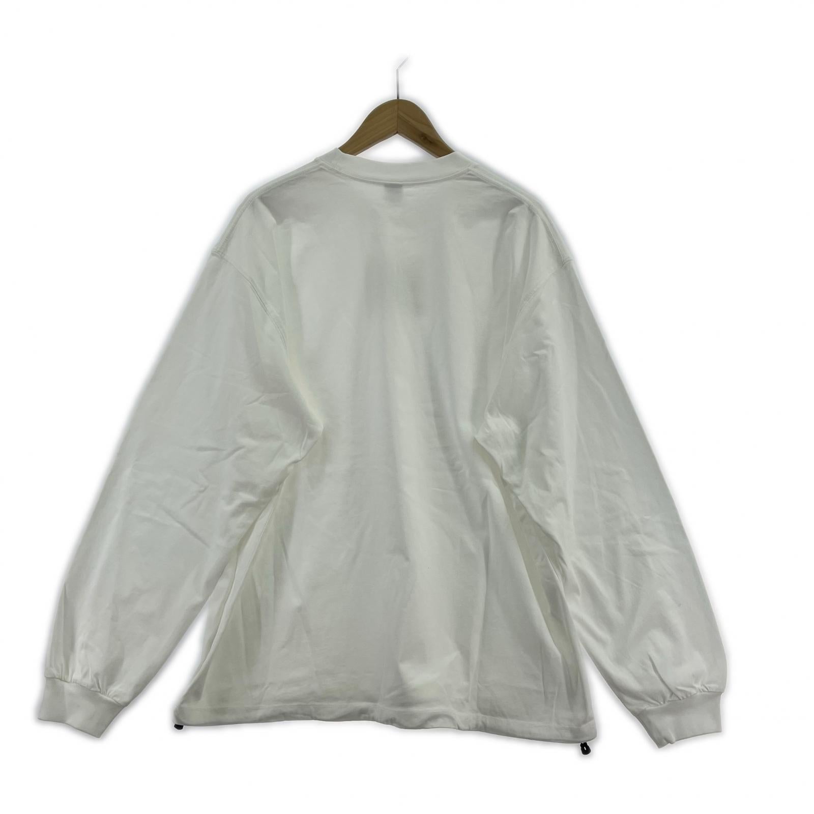 長袖Tシャツ T002 WHITE (XL) ホワイト