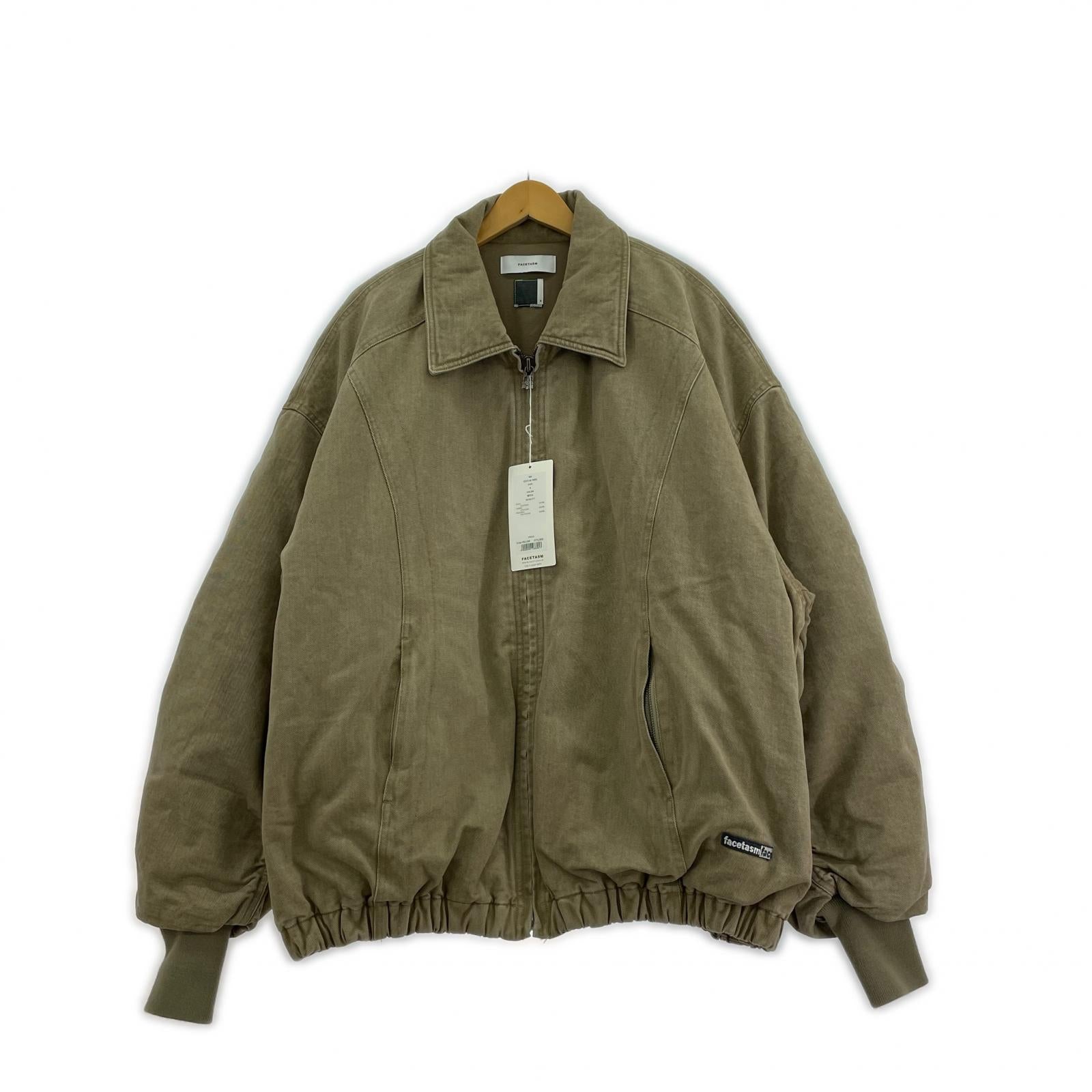 ジャケット BIG WASHED JACKET 4 BEIGE