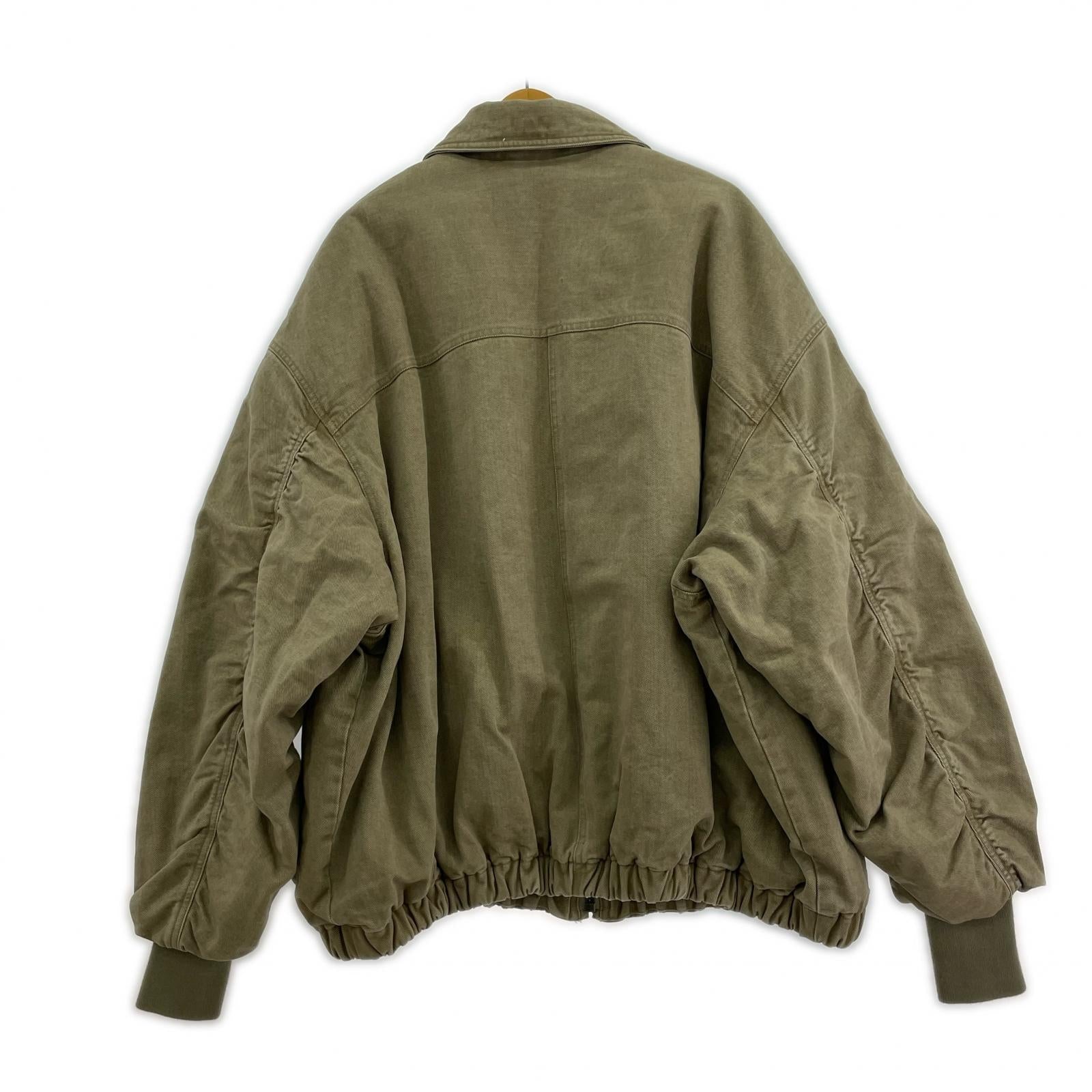 ジャケット BIG WASHED JACKET 4 BEIGE