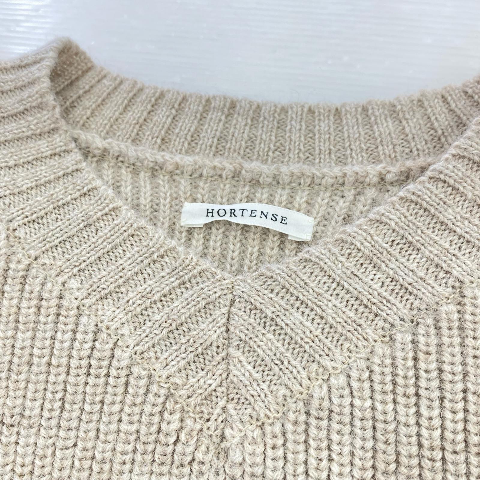 ニット V-NECK SWEATER/2/ベージュ/H05K-T001 2 ベージュ