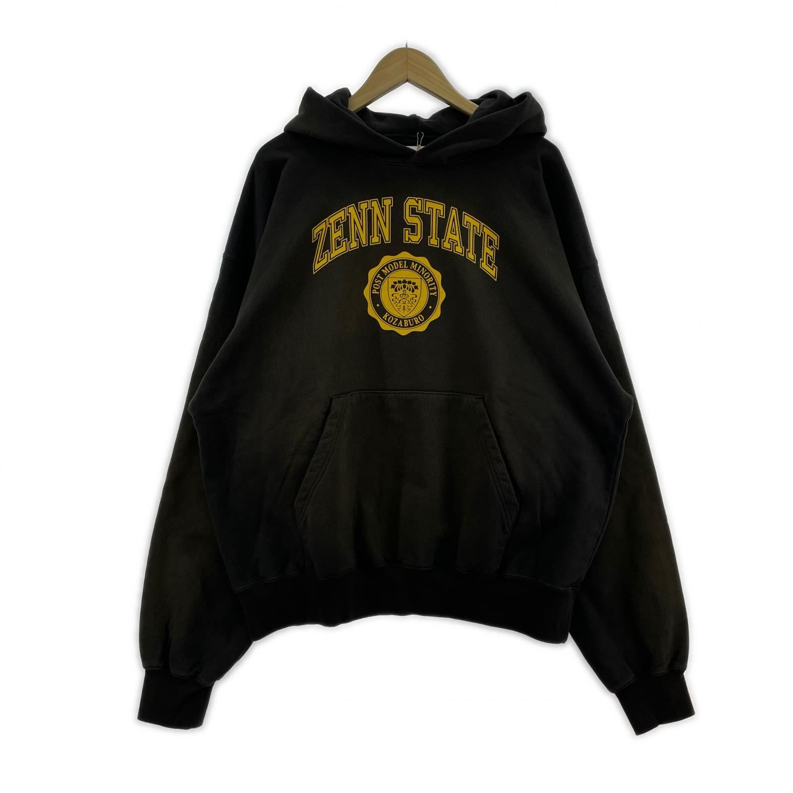 パーカー KOZABURO ZENN STATE HOODIE 0817-T-004 黒 (3) 3 ブラック