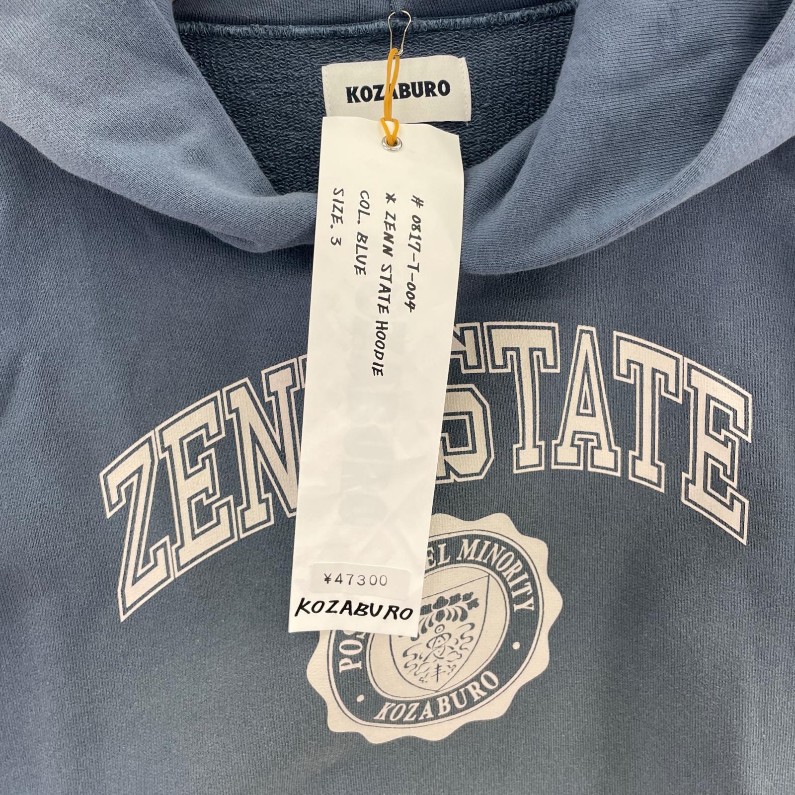 パーカー 25AW ZENN STATE HOODIE (3) 3 ブルー