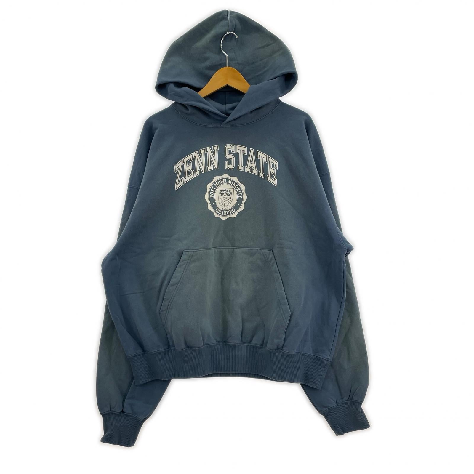 パーカー ZENN STATE HOODIE 3 ブルー