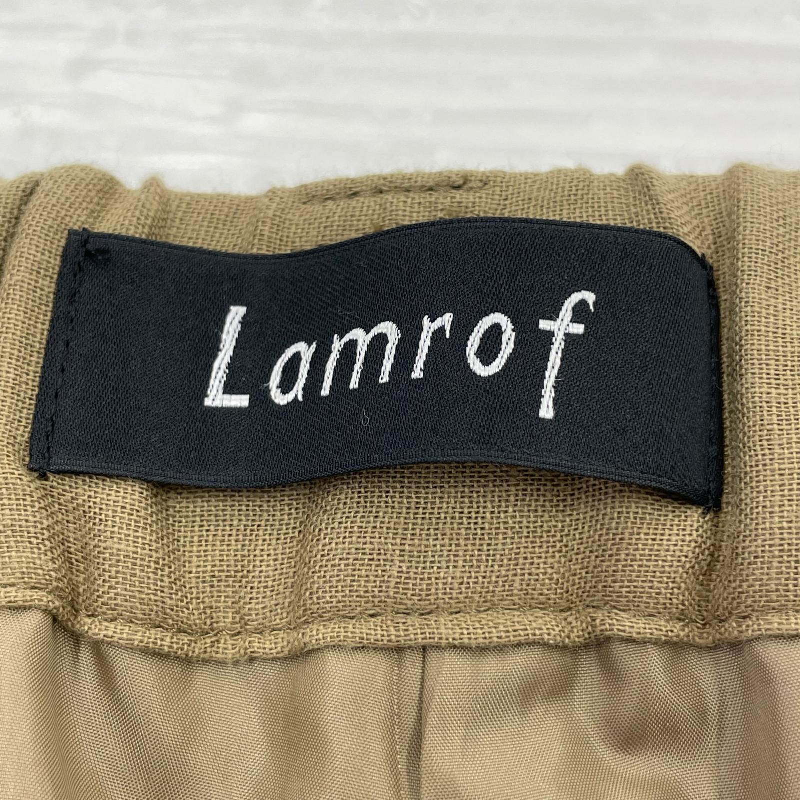 その他ボトムス Lamrof ベルボトム 2 ブラウン